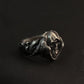 EYHIMD Norse Mythology Odin Raven Rings Mens Viking Wolf Stainless Steel Ring Scandinavian Amulet Jewelry