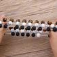 TYO 2Pcs/Set Women Mens CZ Royal Crown Skull Charms 8MM Black Matte Bead Strand Bracelets for Couple Valentine's Day Gifts
