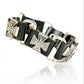 XQNI New Fashion Bangles Brand Skull Chain Leather Men's Bracelets European style Knighthood Link Charm Bracelets Jewelry.