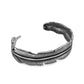 Vintage Ghost Skull Bones Biker Cuff Bracelet Stainless Steel Jewelry Gothic Feather Wing Norse Viking Wolf Men Bangle SJB0362A