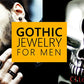 Gothic Skull Head Curb Chain Bracelets for Men Steampunk Bikers Skeleton Jewelry Massive Stainless Steel Men's Bracelet Dropship