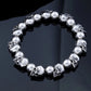 Men High Quality Skull Bracelet Men's Punk Large Adjustable Skeleton Bracelet Men Jewelry Gifts