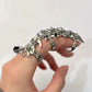 Cyberpunk Spinal Bone Ring Unisex Mechanical Spikes Movable Joint Metal Gothic Sharp Claw Finger Ring Jewelry Accessories Gifts