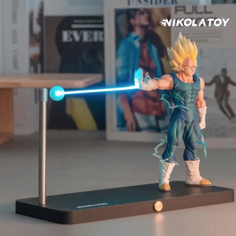 Son Goku Vegeta Kamehameha Lamp Figure Dragon Ball Magnetic Levitation Night Light (Rechargeable)