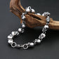 Gothic Vintage Personality Skull Bracelets For Men Women 316L Stainless Steel Fashion Punk Halloween Jewelry Gifts Dropshipping