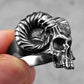 Gothic Satan Skull Men Rings Stainless Steel Women Jewelry Punk Retro New In Rock Fashion Accessories Gift Wholesale Dropshiping
