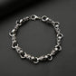 Vintage Fashion Stainless Steel Men's Skull Bracelet Punk Rock Biker Bracelet Men's Jewelry Gift