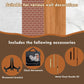 DIY Wall Clock Kit–2D High-Definition Printing–Día De Muertos Mexican Theme Includes Clock Movement for Creative Home Decor