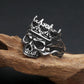 Vintage Gothic 316L Stainless Steel Skull Rings For Men Women Punk Hip Hop Motorcycle Band Jewelry Halloween Gifts Dropshipping