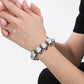 24mm Skull Charm Bracelet Men Stainless Steel 316L Punk Jewelry