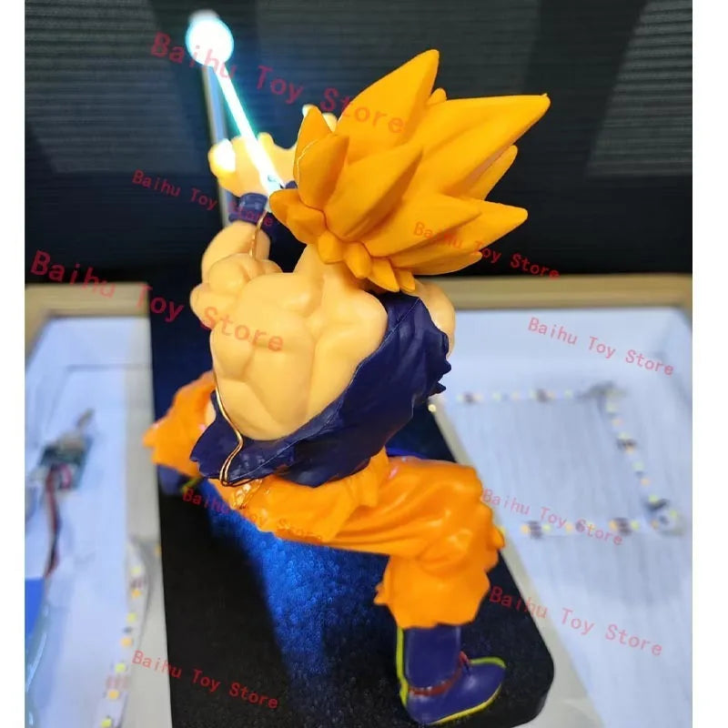 Son Goku Vegeta Kamehameha Lamp Figure Dragon Ball Magnetic Levitation Night Light (Rechargeable)