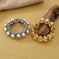 24mm Skull Charm Bracelet Men Stainless Steel 316L Punk Jewelry