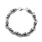 Vintage Fashion Stainless Steel Men's Skull Bracelet Punk Rock Biker Bracelet Men's Jewelry Gift