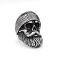 Vintage Gothic 316L Stainless Steel Skull Rings For Men Women Punk Hip Hop Motorcycle Band Jewelry Halloween Gifts Dropshipping