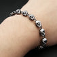 Gothic Vintage Personality Skull Bracelets For Men Women 316L Stainless Steel Fashion Punk Halloween Jewelry Gifts Dropshipping