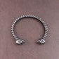 Stainless Steel Gothic Black Skull Bracelet for Men Vintage Adjustable Skeleton Bangle Never Fade Punk Rock Jewelry Dropshipping