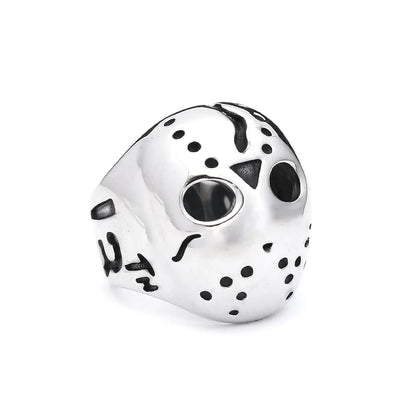 Vintage Gothic 316L Stainless Steel Skull Rings For Men Women Punk Hip Hop Motorcycle Band Jewelry Halloween Gifts Dropshipping
