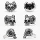 Gothic Satan Skull Men Rings Stainless Steel Women Jewelry Punk Retro New In Rock Fashion Accessories Gift Wholesale Dropshiping