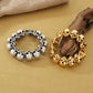 24mm Skull Charm Bracelet Men Stainless Steel 316L Punk Jewelry