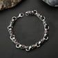 Vintage Fashion Stainless Steel Men's Skull Bracelet Punk Rock Biker Bracelet Men's Jewelry Gift