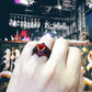 Gothic Black Rose Flower Skull Engagement Ring Set Red Purple Heart Zircon Crystal Anniversary Mother's Day Holiday Gift Jewelry