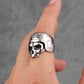 Rider Life Skull Biker Gothic Moto Men Rings Punk Hip Hop for Boyfriend Male Stainless Steel Jewelry Creativity Gift Wholesale
