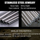 Gothic Vintage Men's Skull Bracelet 316L Stainless Steel Punk Hip Hop Skeleton Bracelets Fashion Amulet Jewelry Gifts Wholesale