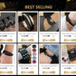 Fashion Viking Punk Bracelet For Men Hand Bracelets Multi-Layer Woven Skull Head Star Accessories Jewelry Leather Set Gifts