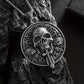 316L Stainless Steel Hell Judge Skull Men's Mighty Fashion Pendant