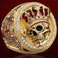 Domineering Men's Fashion Crown Skull Ring, Hip-hop Punk Rock Ring, Domineering Men's Ring, Gift For Boyfriend's Father
