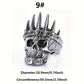 1pc Of Classic European And American Style Ring, Stainless Steel Men'S Ring With Crown And Skull, Domineering And Personality Must-have Ring For Trendy Men The First Choice For Holiday Gifts.