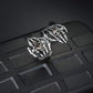 [Punk Skull Ring] Retro Punk Style 1pc Open Skull Ring, Unisex Halloween Ring Jewelry As a Gift for Friends