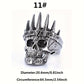 1pc Of Classic European And American Style Ring, Stainless Steel Men'S Ring With Crown And Skull, Domineering And Personality Must-have Ring For Trendy Men The First Choice For Holiday Gifts.