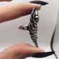 Skull Ring Vintage Punk Style Skull Feather Ring Rock Hip-hop Ring Birthday Gift For Women