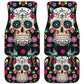 Dia de los muertos calaveras Car Seat Covers car mats, day of the dead car seat cover mats, sugar skull car accessories seat covers mats