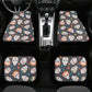 Mexico skull Car Seat Covers car mats, sugar skull car seat cover mats, Day of the dead gothic candy skull car seat protector covers mats