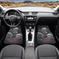 No see no hear no speak evils skull car seat cover car mat, gothic skull car seat cover mats, Halloween evils skull car protector cover mat