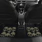 Sugar skull Car Seat Covers car mats, Sugar skull car seat protector car mats, Day of the dead gothic skulls car seat protector covers mats