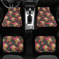 Floral skull Car Seat Covers car mats, Sugar skull car seat protector car mats, Rose candy skull gothic skull car seat protector covers mats