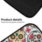 Floral Sugar skull Car Seat Covers car mats, Rose Candy skull car seat cover mats mexican gothic skull car seat protector covers mats