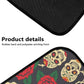 Floral skull pattern Car Seat Covers car mats Rose Candy skull car seat cover mats Halloween rose gothic skull car seat protector covers mat