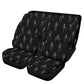 Skeleton skull Car Seat Cover car mat Halloween skull car seat cover mat Gothic skull car seat protector covers mat skeleton car accessories
