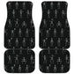 Skeleton skull Car Seat Cover car mat Halloween skull car seat cover mat Gothic skull car seat protector covers mat skeleton car accessories