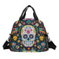 Sugar skull lunch bag, day of the dead lunch bag, sugar skull lunch box, sugar lunch tote, day of the dead lunch tote, candy skull lunch bag