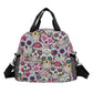 Sugar skull lunch bag, day of the dead lunch bag, sugar skull lunch box, sugar lunch tote, day of the dead lunch tote, candy skull lunch bag
