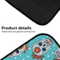 Floral sugar skull Car Seat Covers car mats, Day of the dead rose car seat cover mats, candy skull calaveras car accessories covers mats