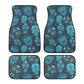 Dia de los muertos Car Seat Covers car mats, sugar skull car seat cover mats, candy skull Mexican skull gothic car accessories covers mats