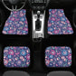 Skeleton sugar skull Car Seat Covers car mats, sugar skull car seat cover mats, Halloween gothic skull gothic car accessories covers mats