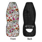Candy skull Car Seat Covers car mats, Sugar skull car seat cover mats, Day of the dead gothic candy skulls car seat protector covers mats