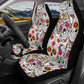 Candy skull Car Seat Covers car mats, Sugar skull car seat cover mats, Day of the dead gothic candy skulls car seat protector covers mats